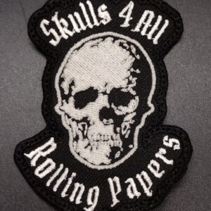Skulls 4 All Rolling Papers Patch
