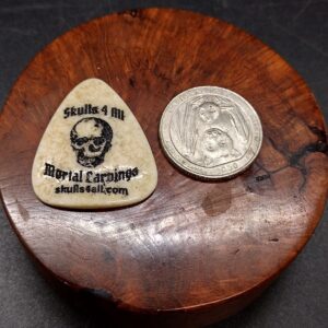 Human Skull Guitar pick