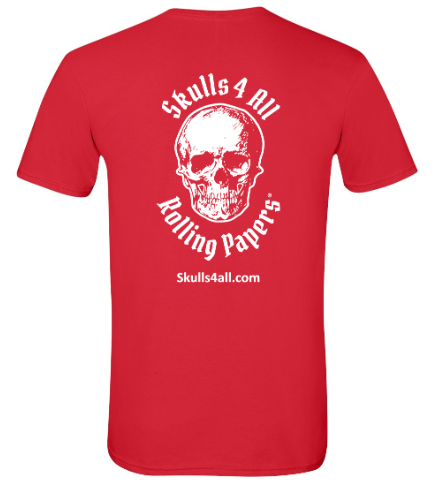 Skulls 4 All Rolling Papers T-Shirt - Image 3